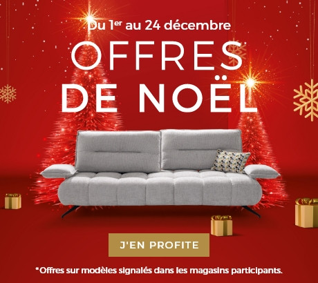 Les Offres de Noël Mobilier de France du 1er au 24 décembre